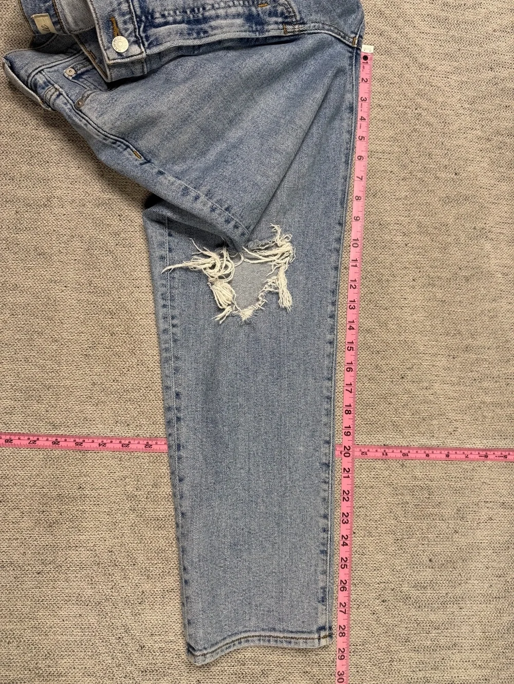 Madewell The Perfect Vintage Jean Women's 32 Light Blue